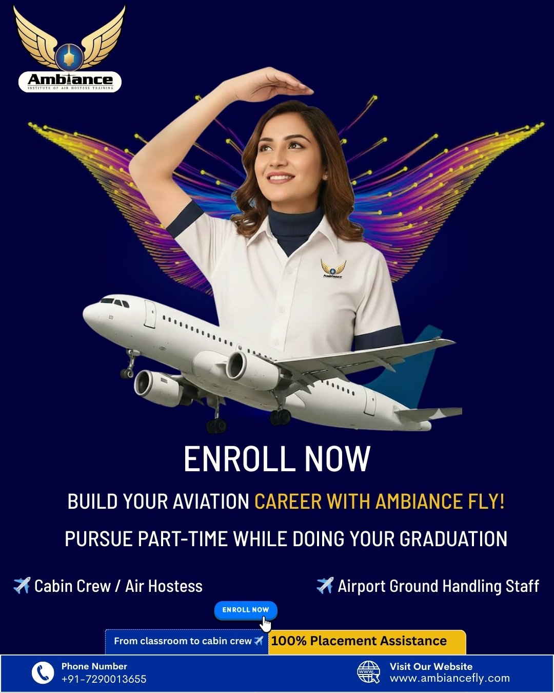 Air hostess training in Delhi