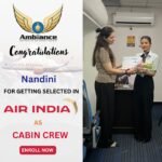 Nandini Selected as Cabin Crew at Air India